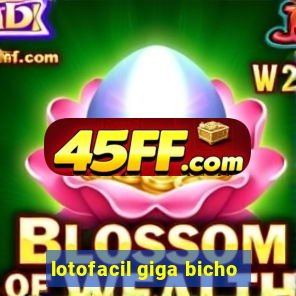 lotofacil giga bicho